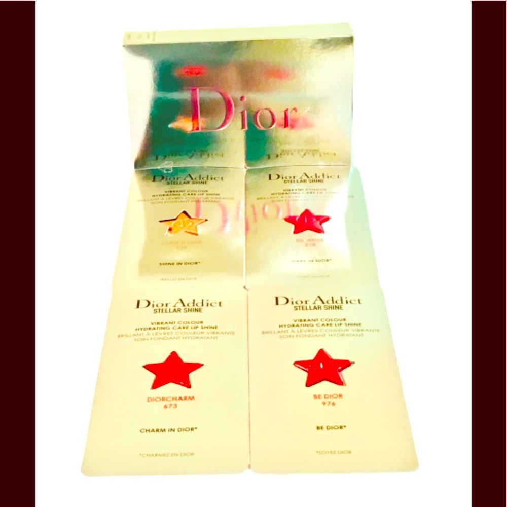 NWT DIOR Hydrating Care Lip Shine, Box of Trials!